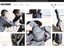 Tablet Screenshot of kauaikimonos.com